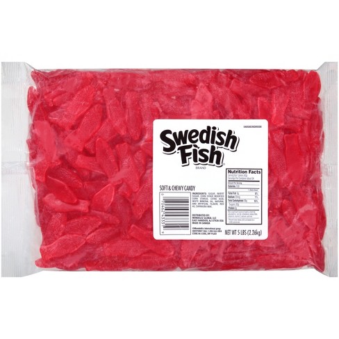 Swedish Fish Soft & Chewy Candy (Original, 5-Ounce Bag)