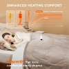 Bedsure Heated Blanket - Fast Heating Electric Blanket Soft Flannel Heated Throw Warm Gifts for Family - 3 of 4