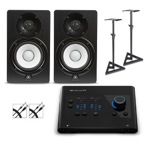 PreSonus Quantum ES2 Audio Interface with Yamaha HS Series Studio Monitor Pair (Cables & Stands Included) HS5 - 1 of 4