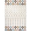 Pia Moroccan Trellis Plush Carved Area Rug - JONATHAN Y - 2 of 4