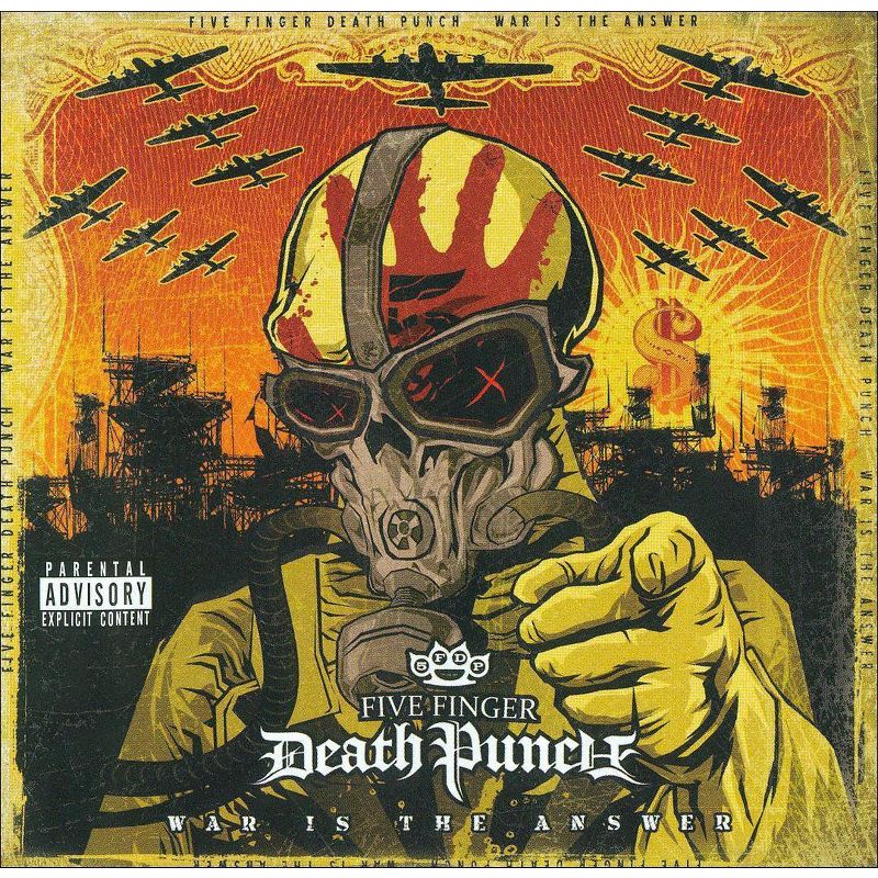 Five Finger Death Punch - War Is the Answer [Explicit Lyrics] (CD), 1 of 2
