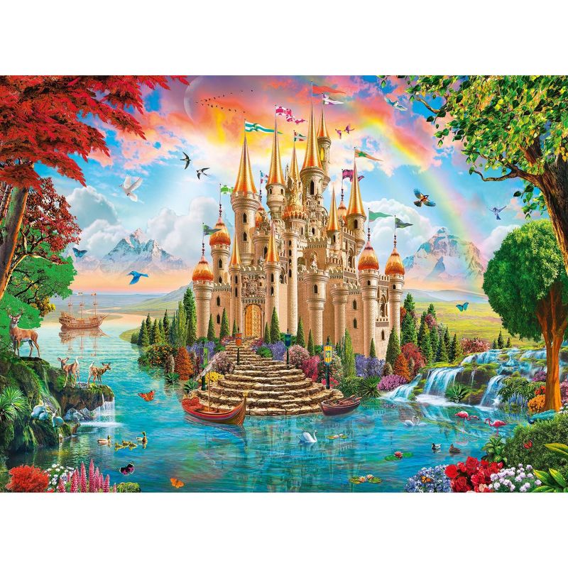 Ravensburger Rainbow Castle XXL Jigsaw Puzzle - 100pc, 4 of 5