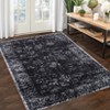 Area Rugs Printed Indoor Rugs,Oriental Distressed Floor Carpet, Non-Shedding Soft Low Pile Accent Rugs for Office, Bedroom - 3 of 4