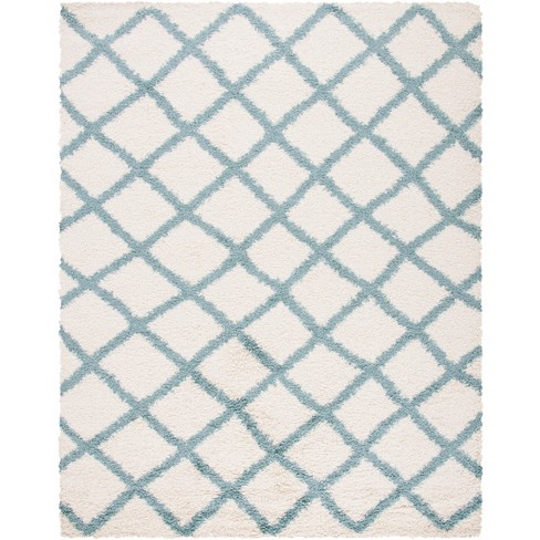 Kate Aurora Ultra Absorbent Oversized Plush Shaggy Bath Rug - 20 In. X 30  In. - Seafoam Green