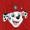Paw Patrol Marshall Grin Kids T Shirt For Youth  Red  Small - 2 of 4