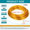 Unique Bargains Tinned Copper Insulated Heat Resistant PVC Covered 300V SPT-1 Round Wire 18AWG - 2 of 4