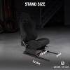 Dardoo Stable Rear Seat Stand Wheel Stand With Black Fabric Seat  Fit For Our Steering Wheel Stand Support DIY - 3 of 4