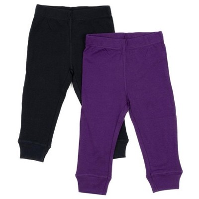 Leveret Baby Navy Crawling Pant and Colored Legging