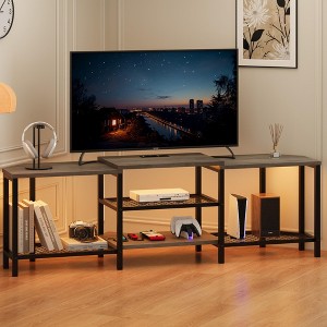 Jojoka 67 Inch Large TV Stand with LED Lights - 1 of 4