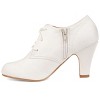Journee Collection Womens Leona Inside Zip Block Heel Booties - 2 of 4