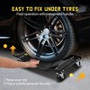 Car Dolly Set of 2, 5000LBS Capacity Heavy Duty Wheel Dolly, Vehicle Dolly Jack for Tire Auto Repair Moving - 4 of 4