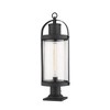 Z-Lite Roundhouse 1 - Light Lantern in  Black - 2 of 4
