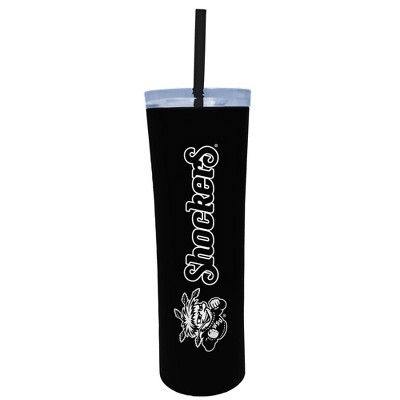 NCAA Wichita State Shockers 18oz Stainless Steel Skinny Tumbler