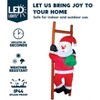 Joyfy 6 FT Christmas Inflatable Outdoor Decoration, Climbing Santa Hanging Inflatable with Built-in LEDs for Xmas Party Indoor Outdoor Yard Lawn Décor - 2 of 4