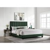 Queen Colbie Upholstered Platform Bed with Nightstands Emerald - Picket House Furnishings - 2 of 4