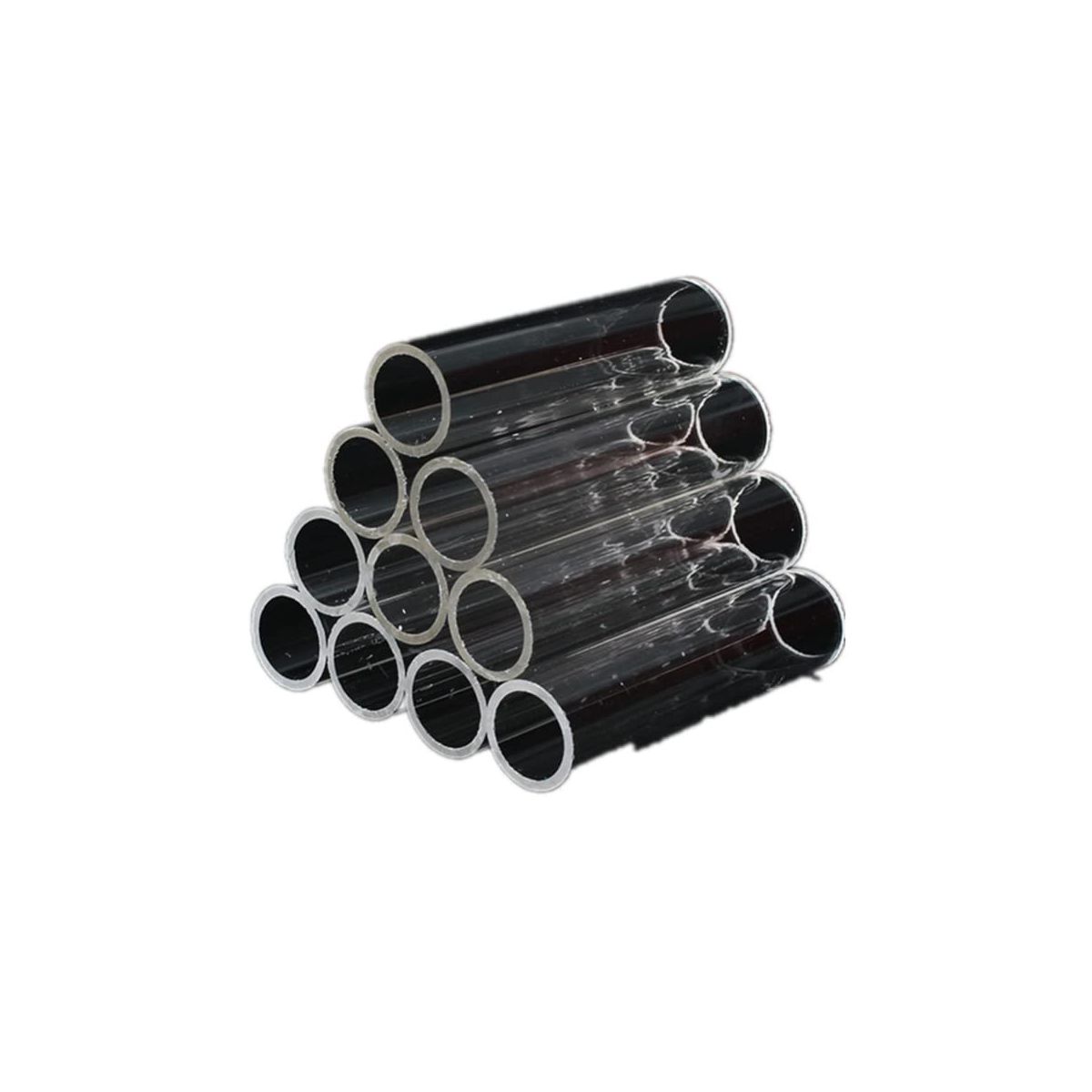 Aquarium Acrylic Crystal Shelter House Transparent Acrylic Breeding Tube Shrimp Fish Hide Cave House Breeding Tube Hiding Cave Pipes Reduce Stress