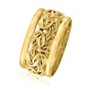 Ross-Simons 18kt Yellow Gold Wide Byzantine Ring Size 10 - 3 of 4