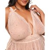 Adore Me Women's Novah Babydoll Lingerie - 2 of 4