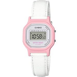 Casio Women's Classic Digital Watch with Pink Leather Band - LA-11WL-4A - 1 of 2