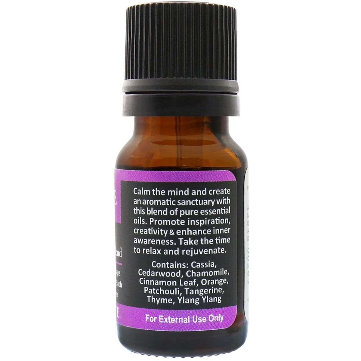 Plantlife Inspire Aromatherapy Essential Oil Blend – 100% Pure, Therapeutic Grade, No Additives or Fillers, Made in California, 10 ml - thumbnail 2
