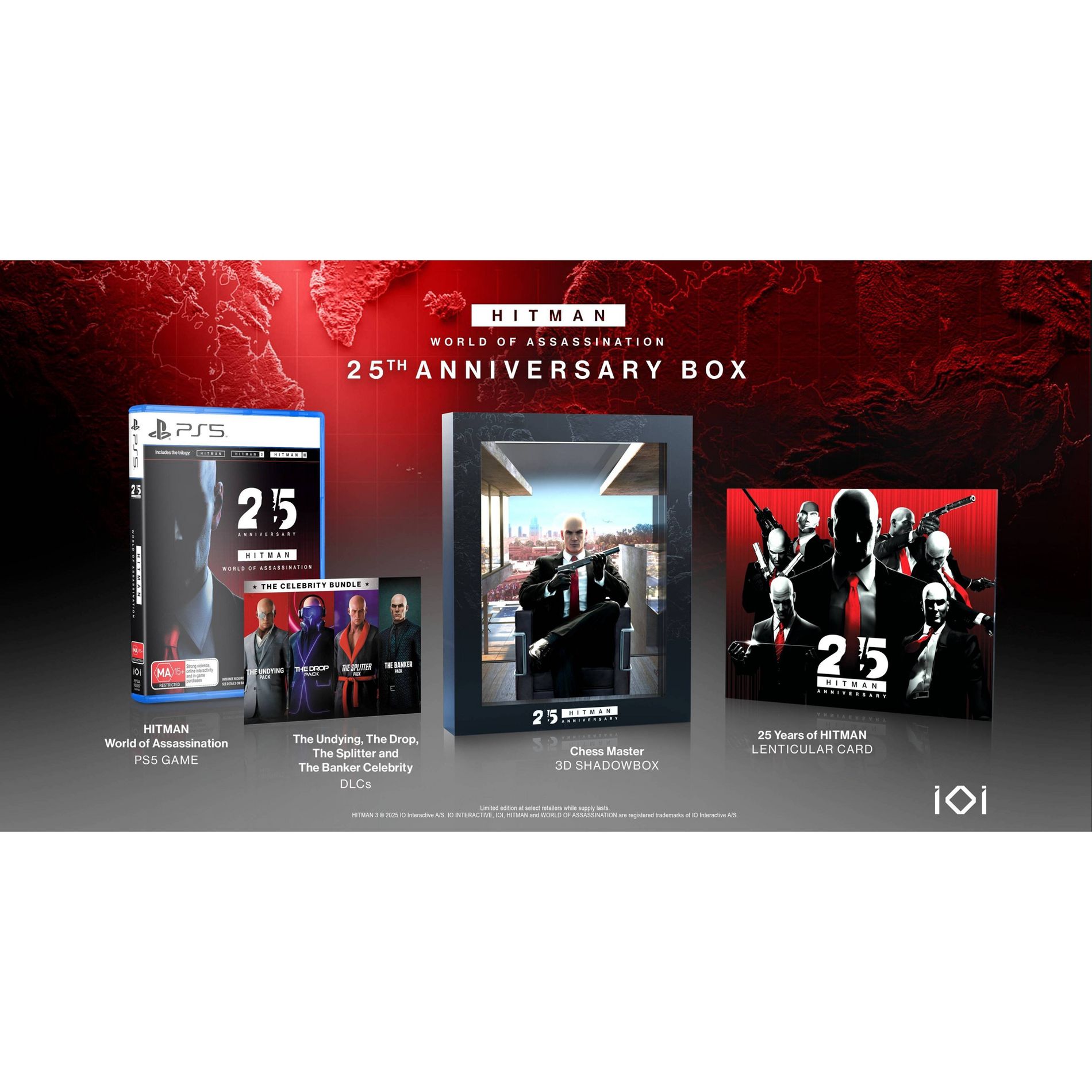 HITMAN WORLD OF ASSASSINATION ANNIVERSARY EDITION - PlayStation 5