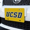 UC San Diego Secondary Logo Novelty Metal Vanity Tag License Plate - 2 of 4