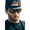 4 Pairs of Birdz Eyewear Eagle Safety Motorcycle Goggles with Clear, Smoke, Yellow, Smoke Lenses - 3 of 4