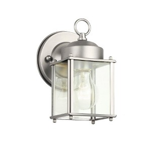 Kichler Lighting New Street Series 05 Outdoor 1 - Light Wall Light in  Stainless Steel - 1 of 1