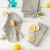 Design Imports Assorted Sage And Off-White Recycled Cotton Dishcloth (Set Of 6) - 3 of 4