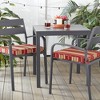Kensington Garden 2pc 18" Square Outdoor Chair Pad - 2 of 4