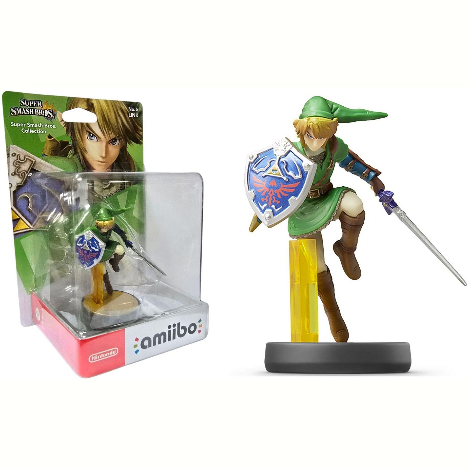 Link Amiibo - Super Smash Bros Series No.5 With Exclusive In-Game Features