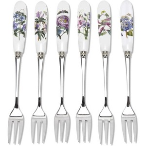 Portmeirion Botanic Garden Pastry Forks - Set of 6 - 1 of 4