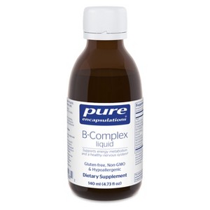 Pure Encapsulations B-Complex Liquid - Liquid Vitamin B Complex - For Nerve & Energy Metabolism* - Gluten Free & Vegetarian - 4.73 oz (140 mL) - 1 of 4