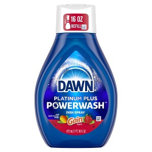 Dawn Powerwash Spray Refill, Dish Soap, Dishwashing Liquid, Gain Apple Mango Tango, 1 Refill - 1 of 1