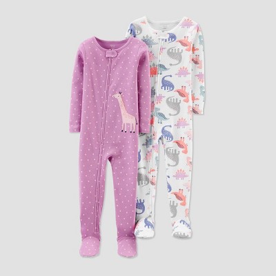 cotton footed pajamas