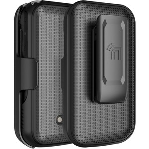 Nakedcellphone Combo for Sonim XP3plus 5G Flip Phone (2025, X320) - Hard Case and Belt Clip Holster - 1 of 1