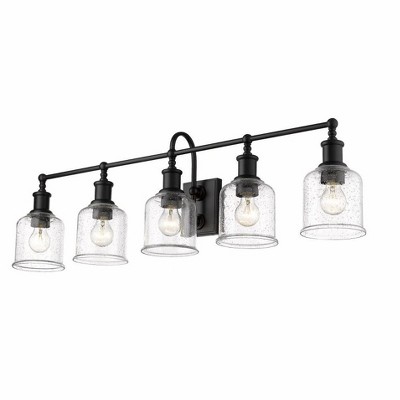 Z-Lite Bryant 5 - Light Vanity in  Matte Black