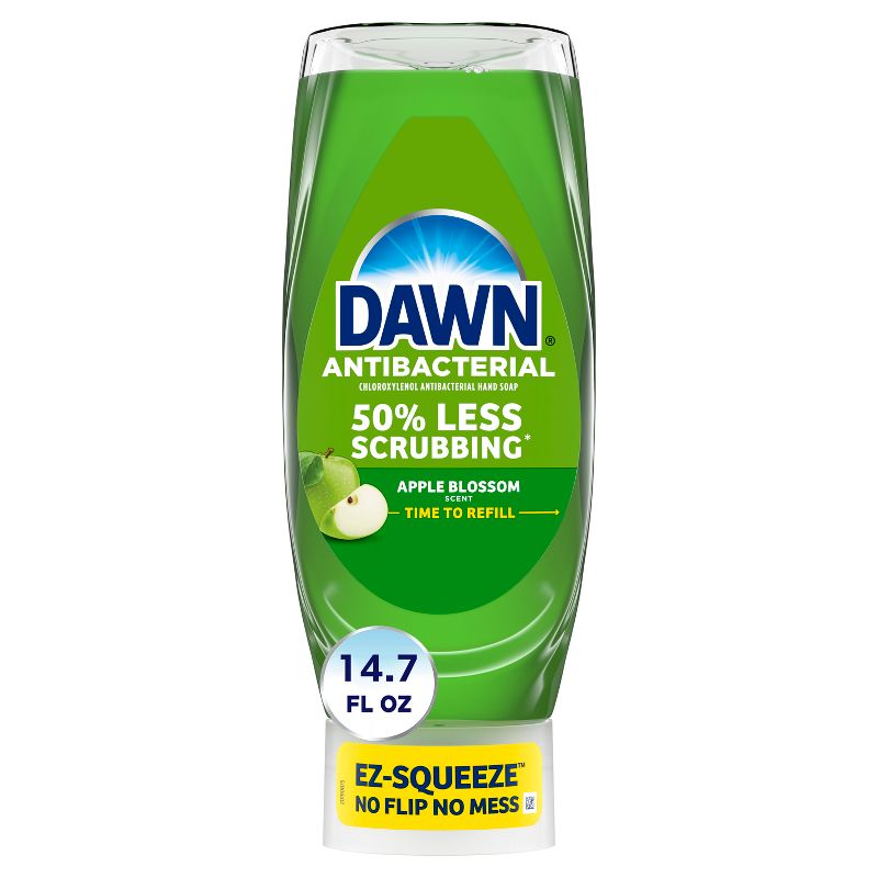 Dawn Apple Blossom Ez Squeeze Anti Bacterial Dish Soap - 14.7 fl oz, 1 of 11