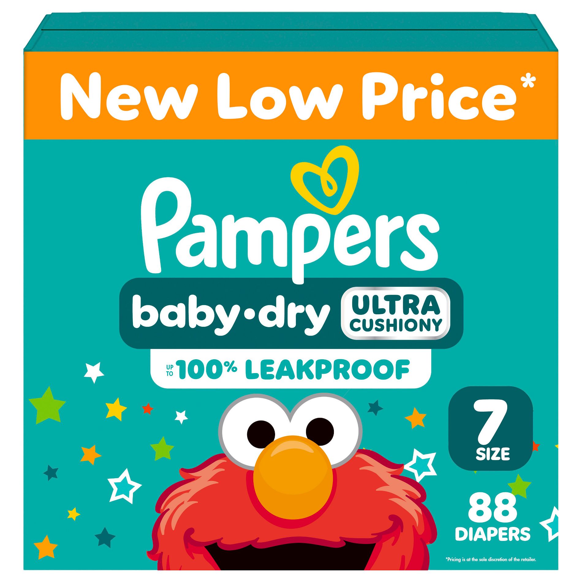 Pampers Baby Dry Diapers Pack - Size 7 - 88ct