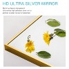 Dovelina Modern Rectangular Aluminium Fine Edge Black Hanging Mirror Decorative Wall Mirror - 3 of 4