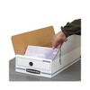 Bankers Box LIBERTY Check and Form Boxes, 11" x 24" x 5", White/Blue, 12/Carton - 4 of 4