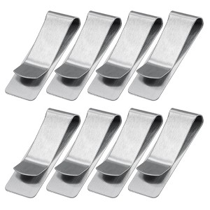 Unique Bargains Stainless Steel Storage Clip for Food Bag Sealing Paper File Photo - 1 of 4