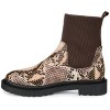 Journee Collection Womens Sabriel Pull On Block Heel Booties - 2 of 4