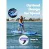 SLOOSH 11'6" Inflatable Stand Up Paddle Board with Premium Accessories, Non-Slip EVA Deck, Ultra-Light Carry Bag Pump, Rapids SUP for Youth & Adults - 3 of 4