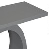Kumasinova 39.4" Egg-Shaped Base Console Table,Minimalist Entryway Table with Sleek Design,Acacia Wood Sofa Table for Living Room,Hallway - 4 of 4