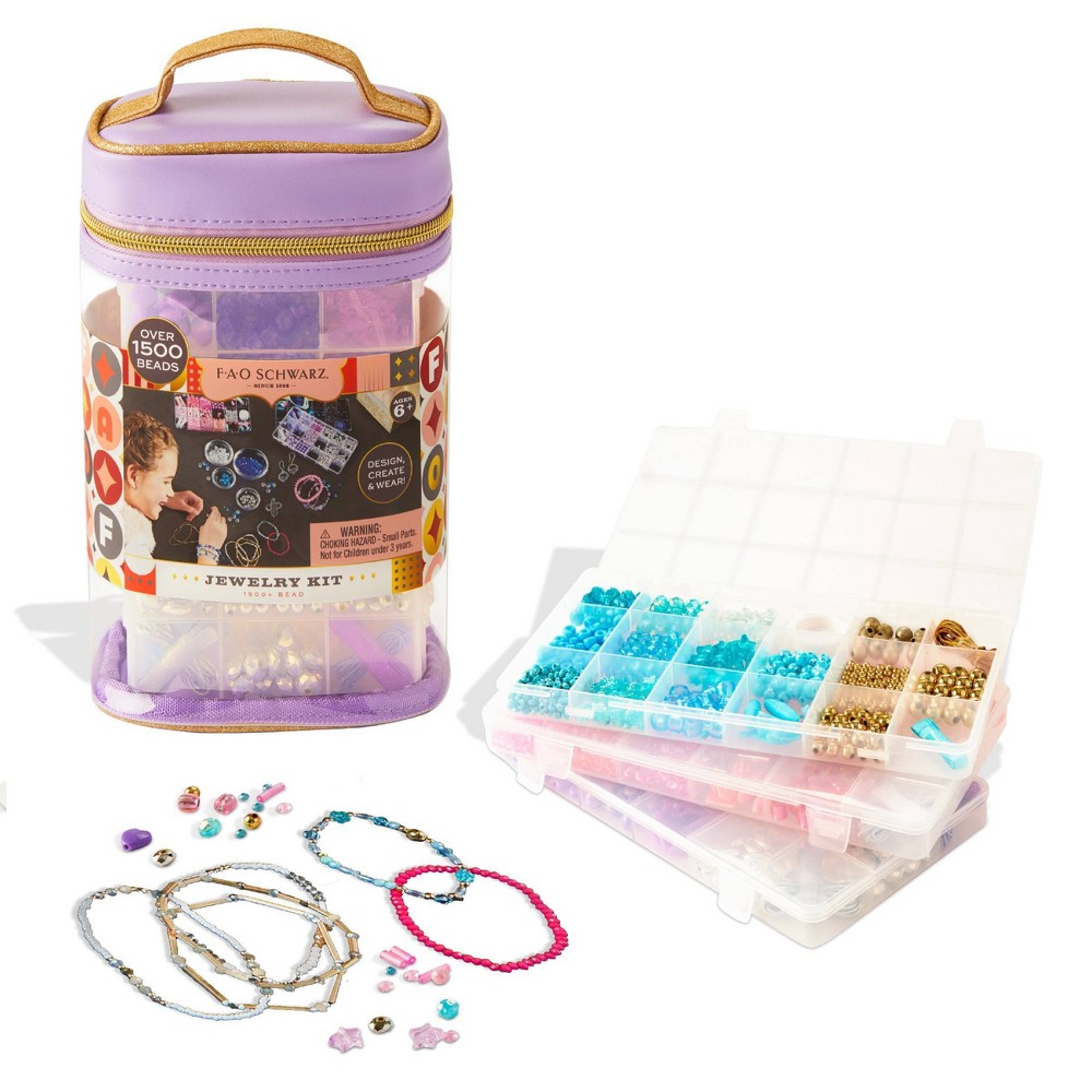 FAO Schwarz Jewelry Kit, crafting tools and supplies