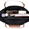 Shoulder Tote Bag for Women, Nylon Top-Handle Purse, Foldable Weekend Hobo Handbag (Black2) - 2 of 4