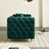NicBex Modern 3-Seat Luxury Tufted Design Sofa Couch for Living Room,Bedroom,Velvet Upholstered Lounge Settee Sofa with Deep Cushions - 4 of 4
