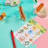 Blue Panda 50 Pack Zoo Animals Scavenger Hunt Cards for Kids, Outdoor Family Find and Seek Game - 2 of 4