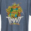 Women's - Teenage Mutant Ninja Turtles - Rebel Road Group Short Sleeve Graphic T-Shirt - 2 of 4